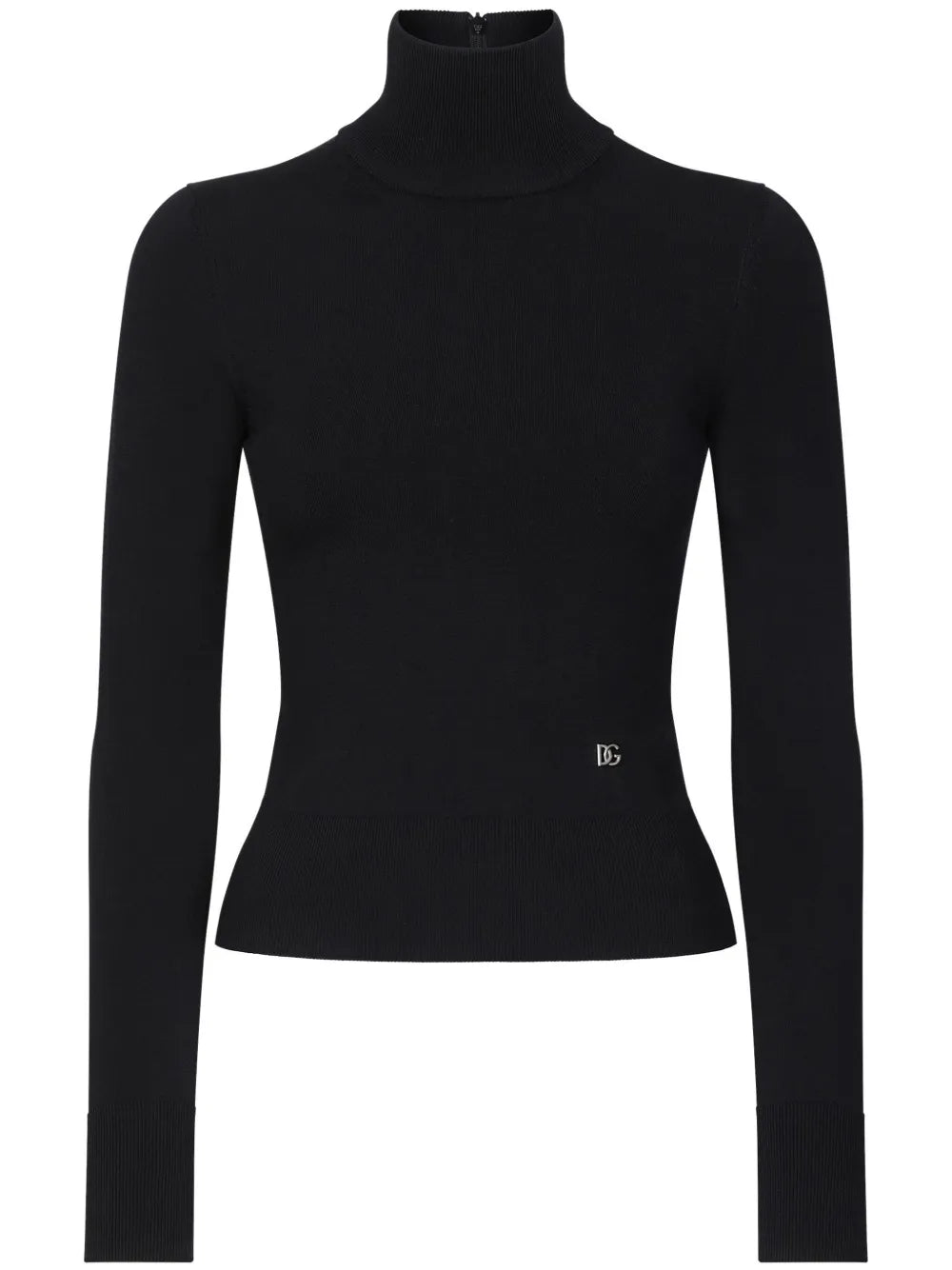 Ribbed Knit Turtleneck