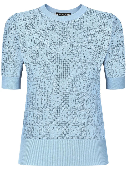 Logo Embroidered Top
