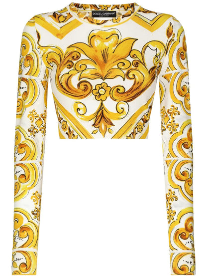 Majolica Knit Top