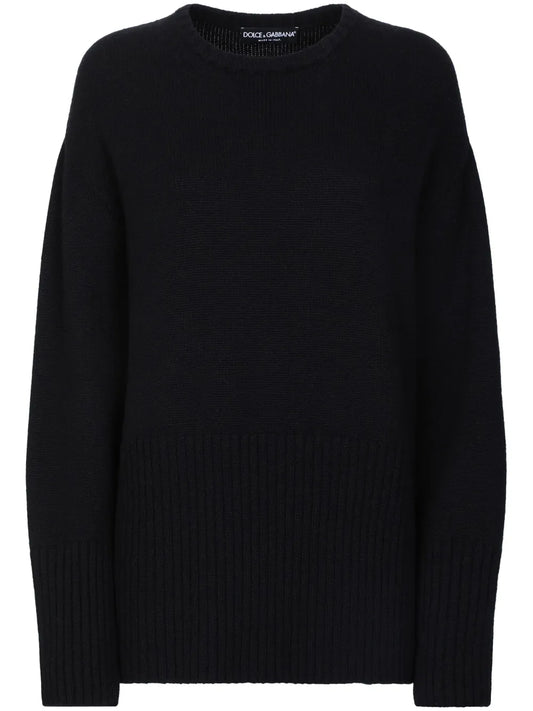 Balloon-Sleeve Jumper