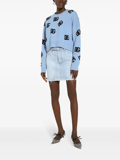 Logo Embroidered Sweater