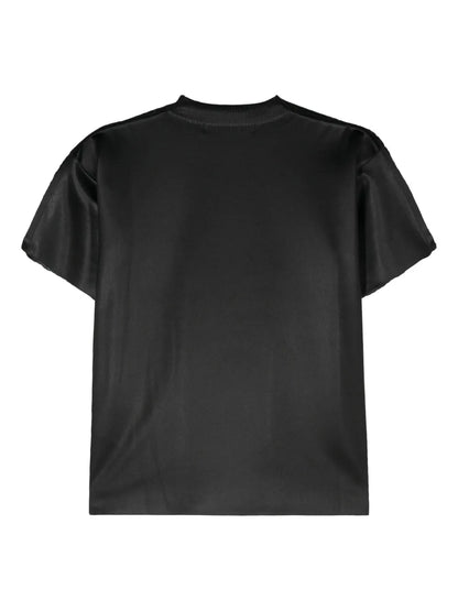 Panelled Open-Knit Top