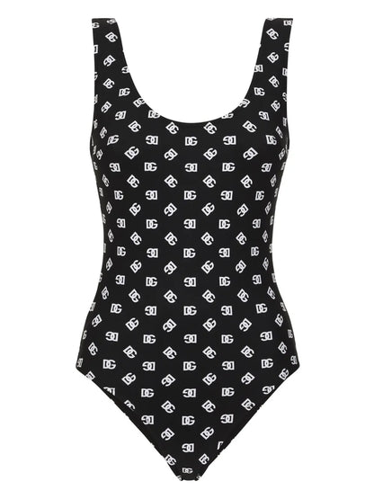 Dg-Logo One-Piece Swuimsuit