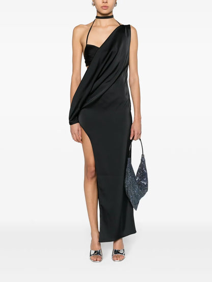 Satin Midi Dress