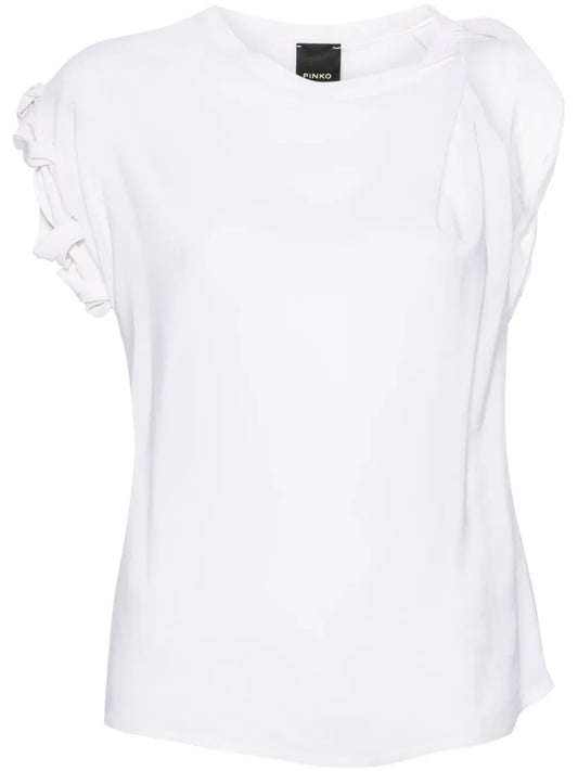 Crepe Sheer Blouse