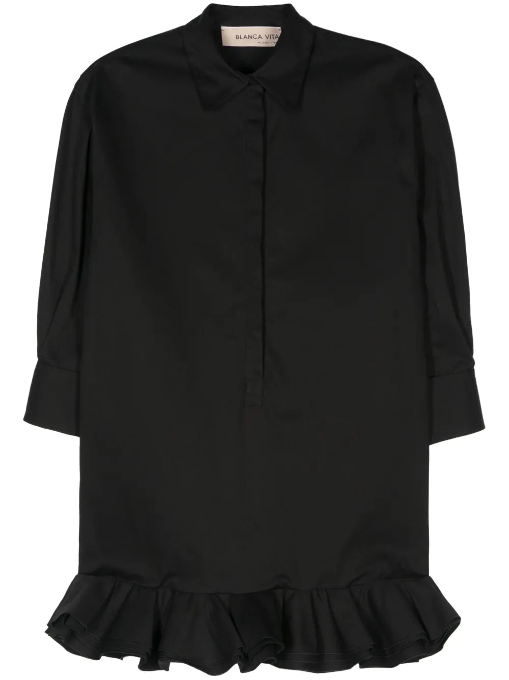 Ruffle-Detail Dress