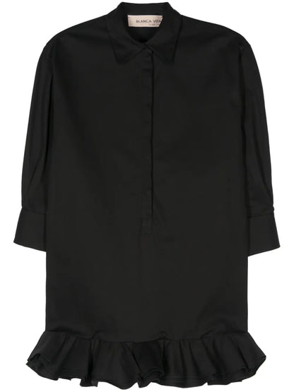 Ruffle-Detail Dress