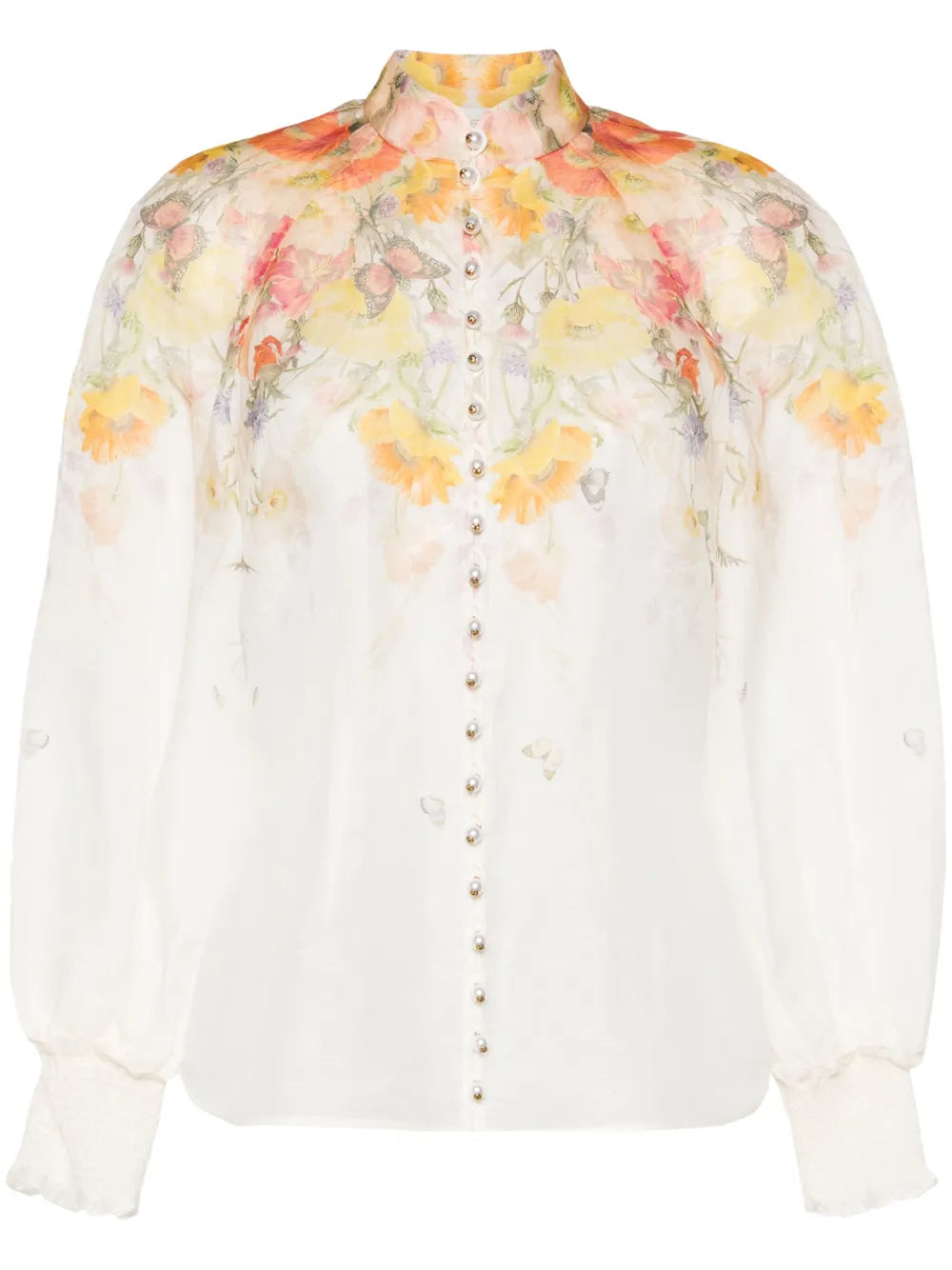 Tranquillity Floral-Print Blouse