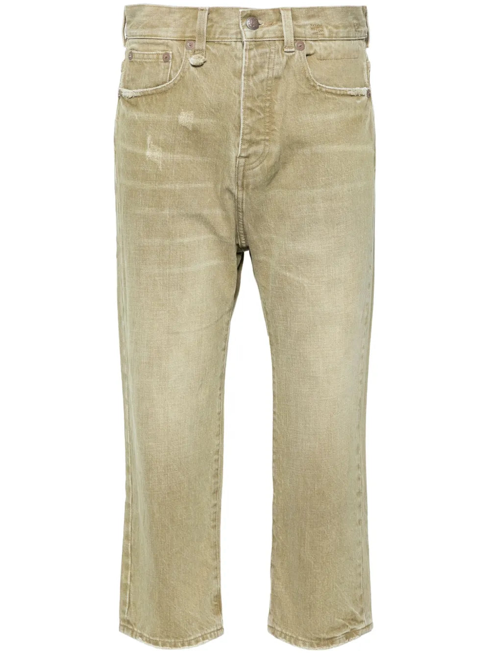 Low-Rise Cropped Jeans