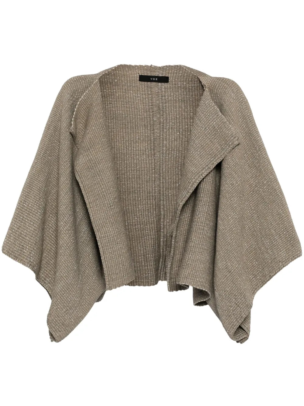 Asymmetric Lurex Cape