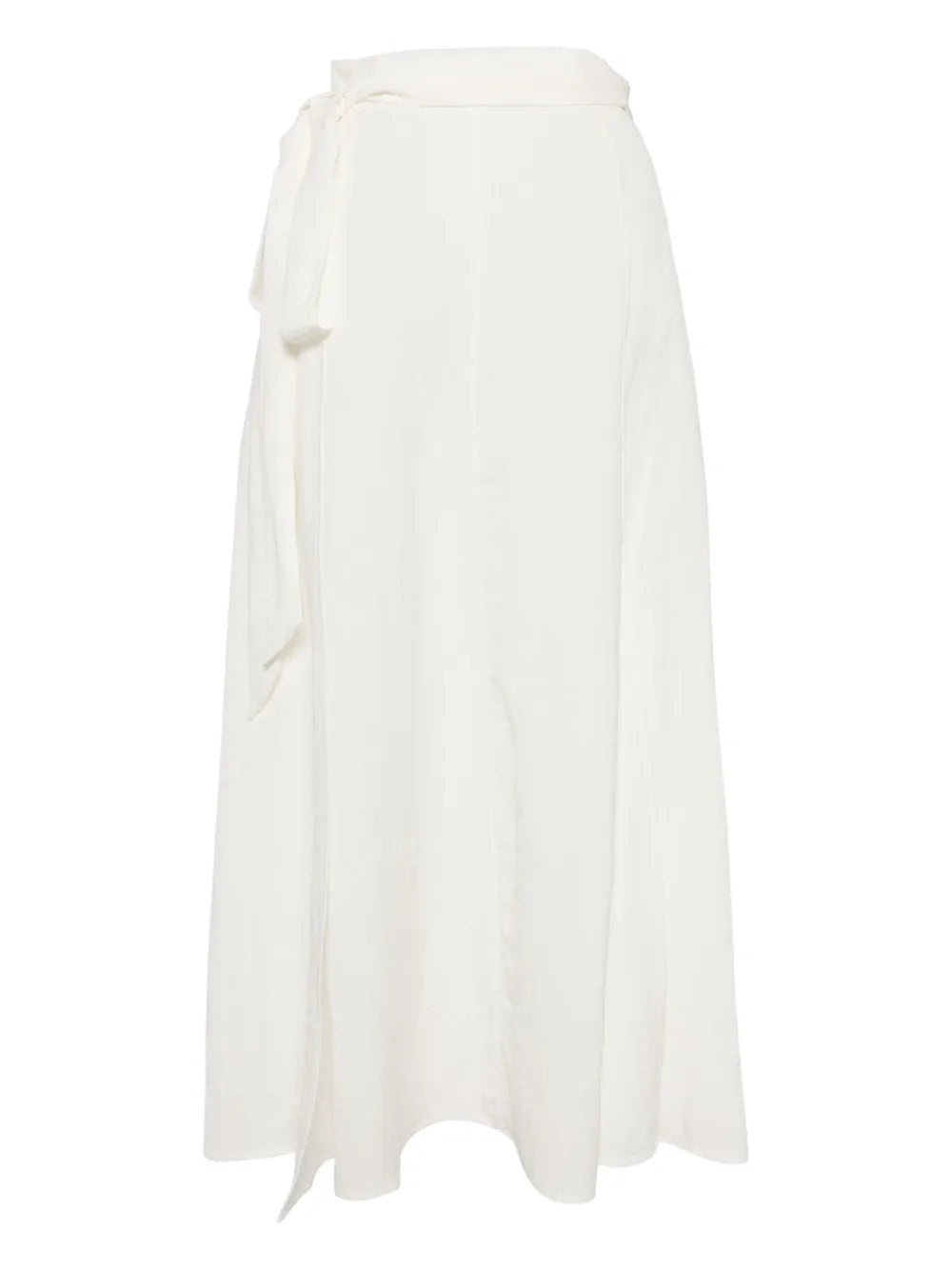 High-Waisted Wrap Skirt