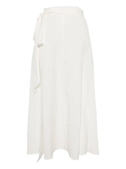 High-Waisted Wrap Skirt