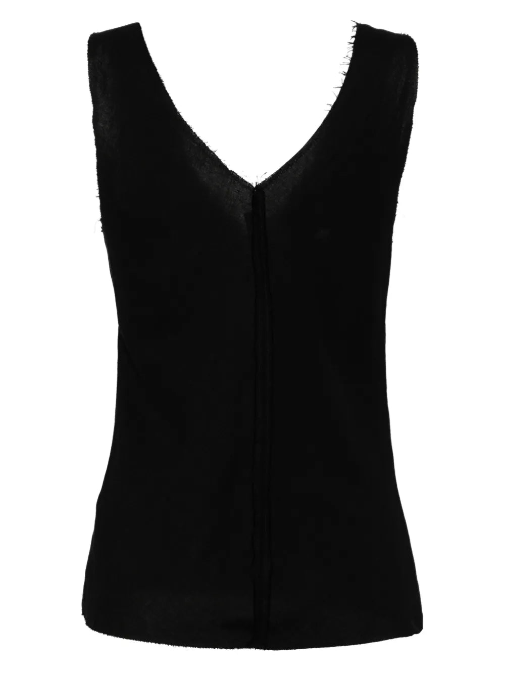 V-Neck Linen Top