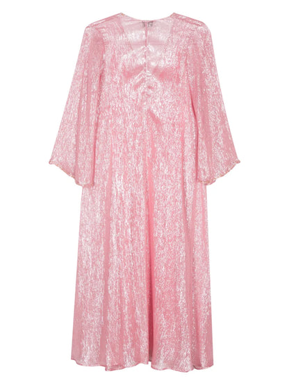 Lurex Kaftan Maxi Dress