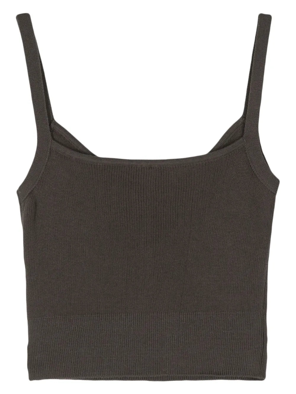 Cotton Knitted Crop Top