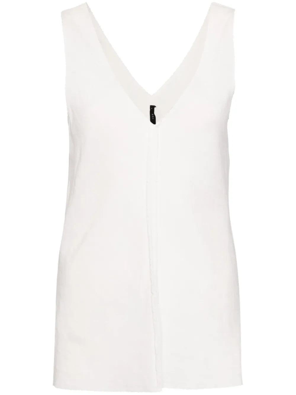 V-Neck Linen Top
