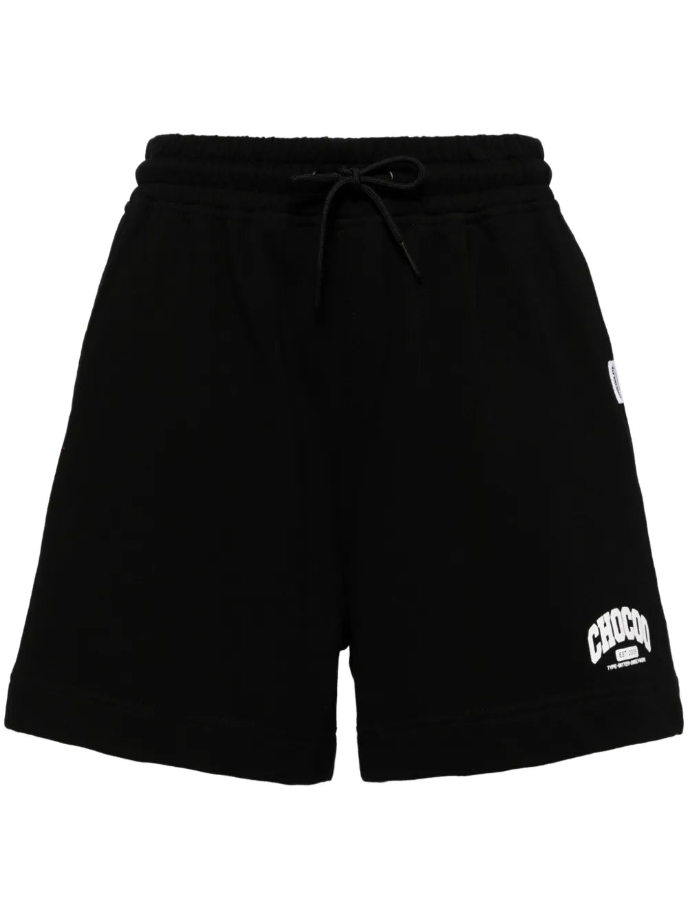 Logo Lettering Cotton Shorts