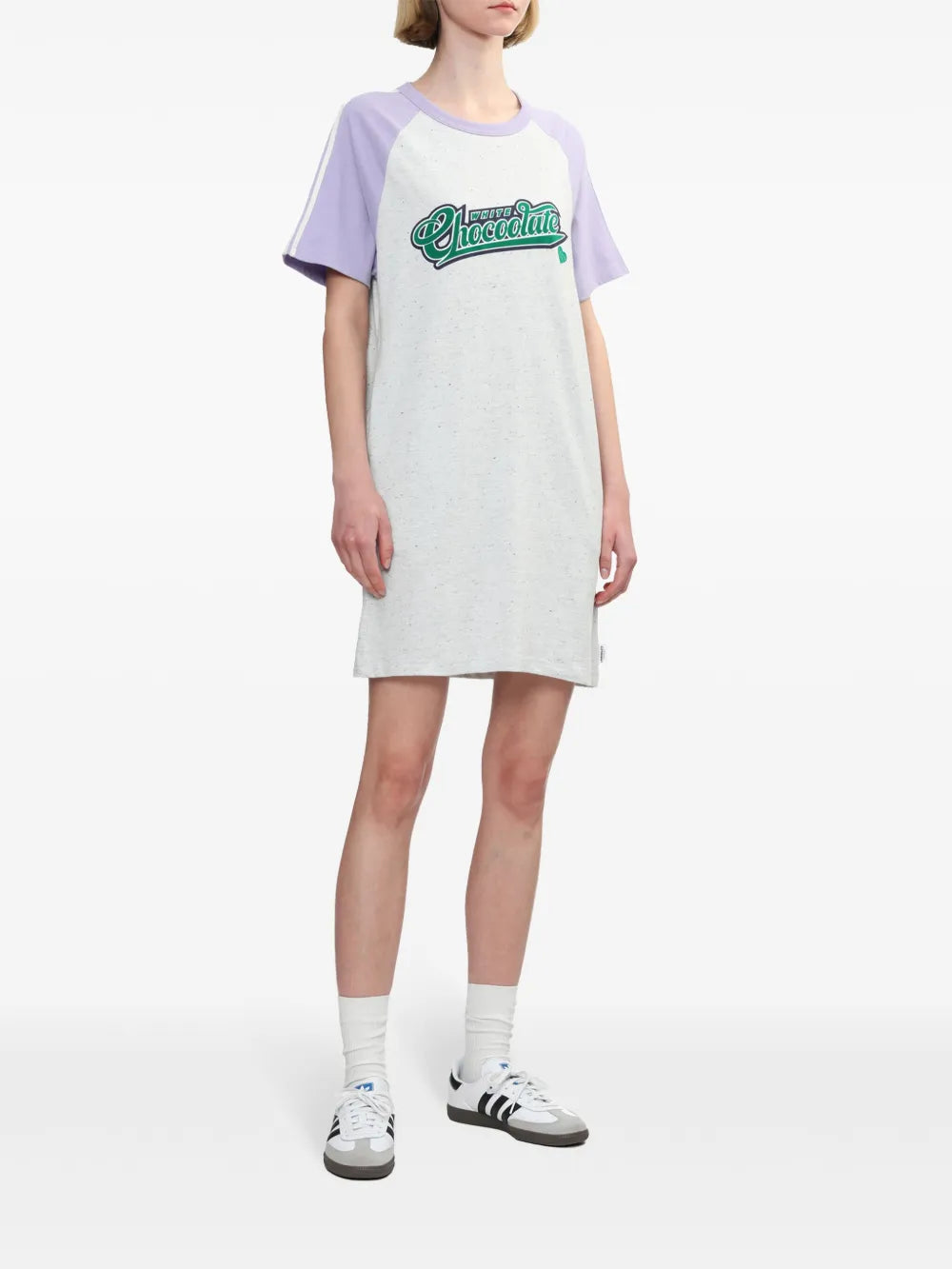 Logo-Print Cotton T-Shirt Dress