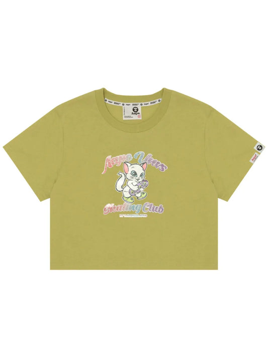 Graphic-Print Cotton T-Shirt