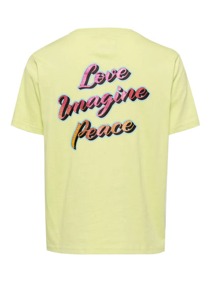 Slogan-Print Cotton T-Shirt