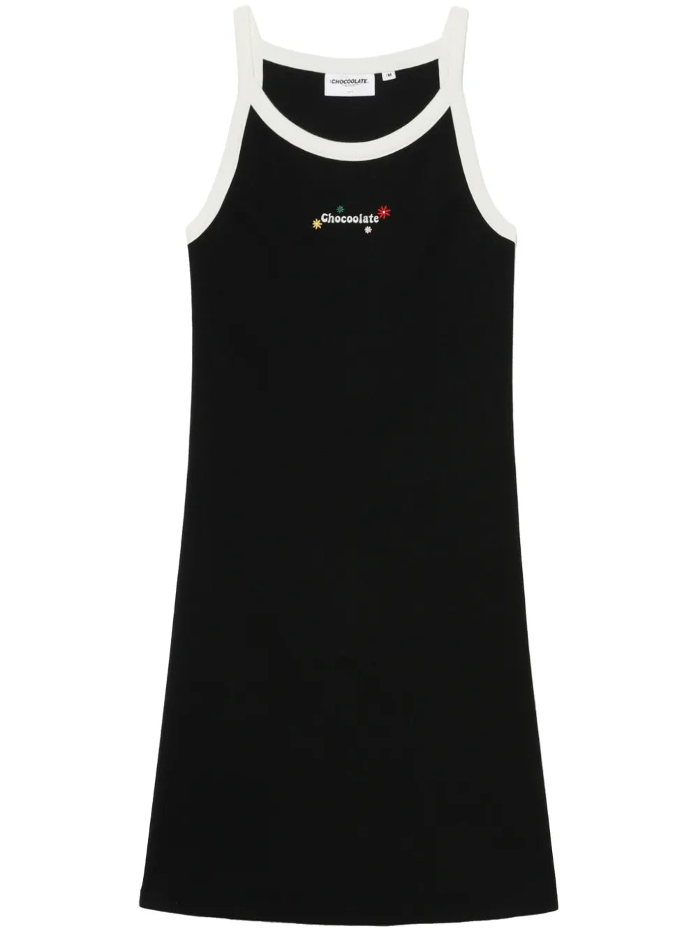 Logo-Print Sleeveless Dress