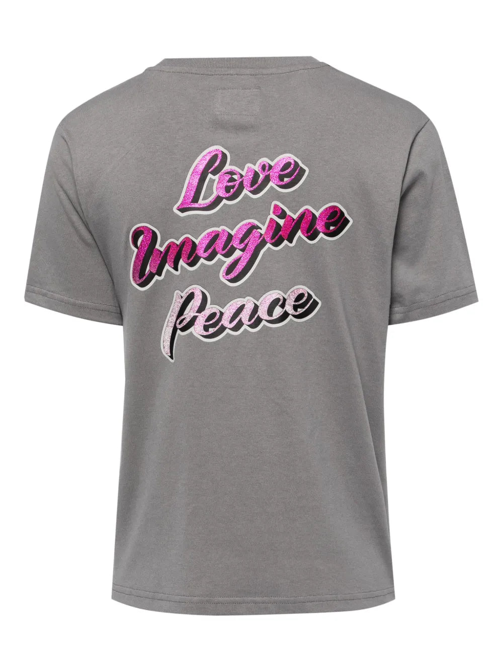 Slogan-Print Cotton T-Shirt