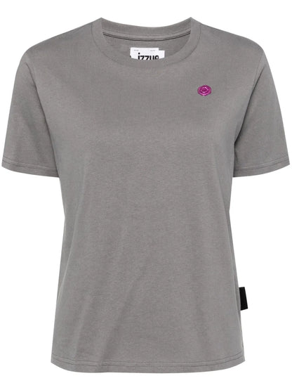 Slogan-Print Cotton T-Shirt