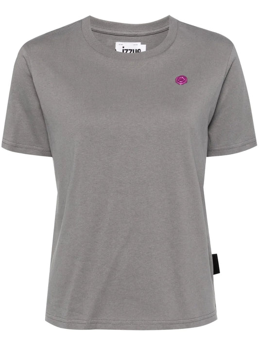Slogan-Print Cotton T-Shirt
