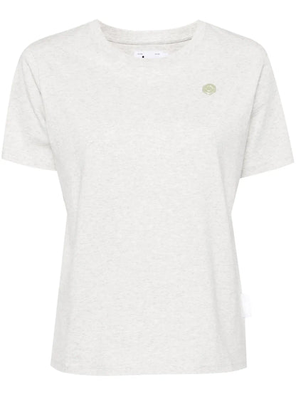 Slogan-Print Cotton T-Shirt