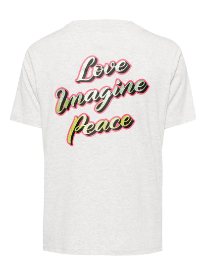 Slogan-Print Cotton T-Shirt