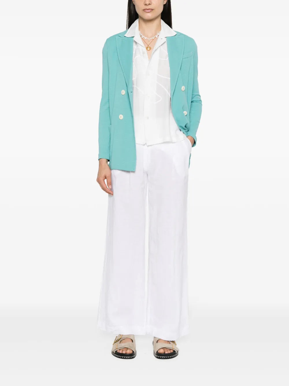 Double-Breasted Blazer