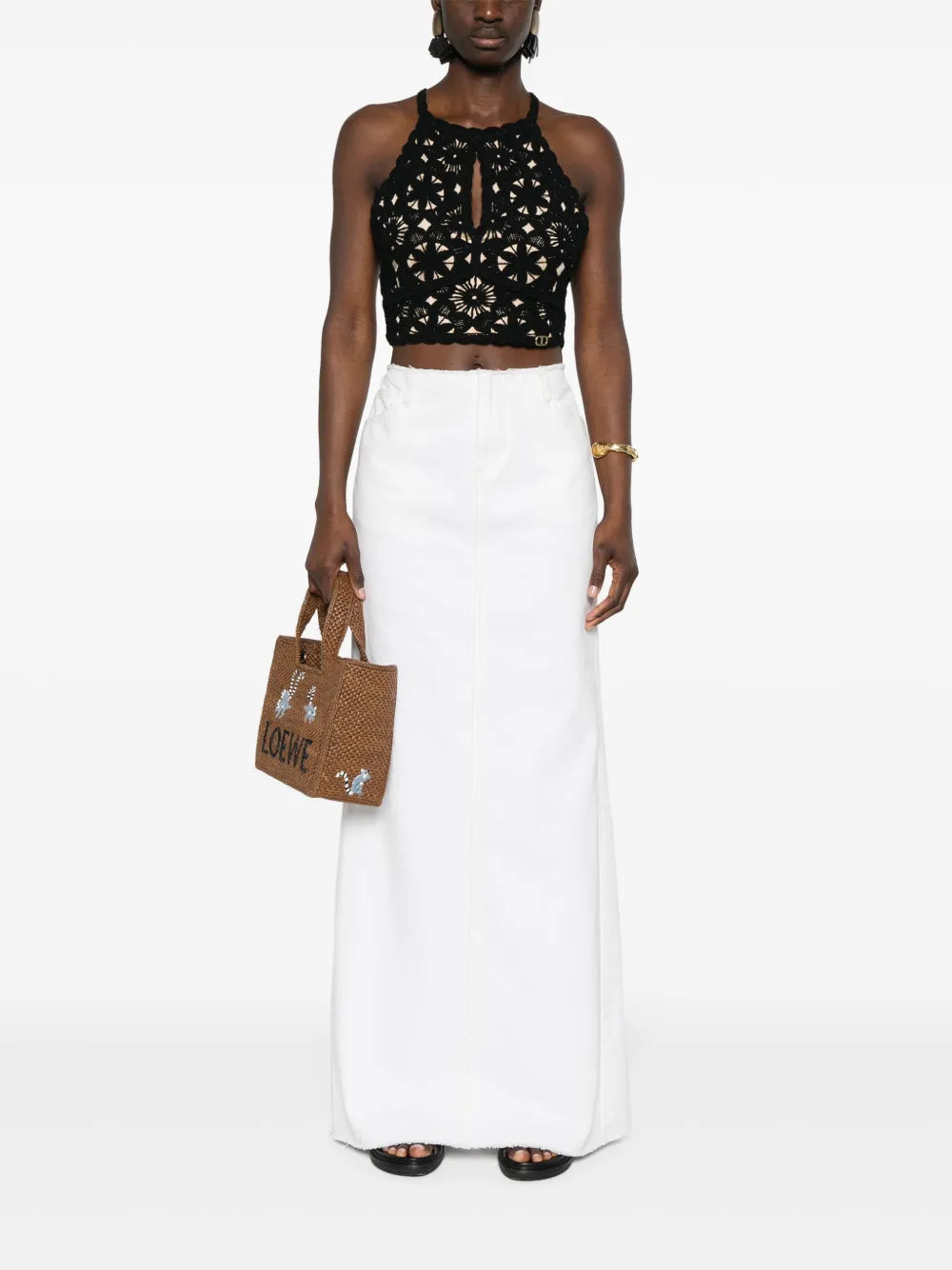 Cropped Crochet Top