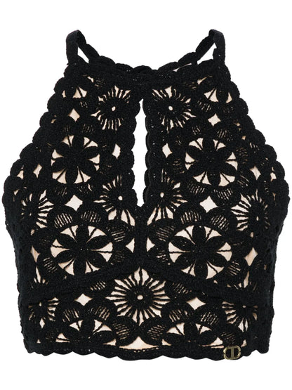 Cropped Crochet Top