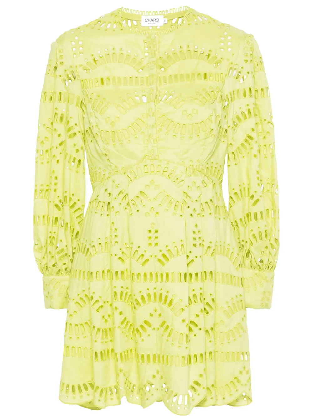 Franca Broderie-Anglaise Mini Dress