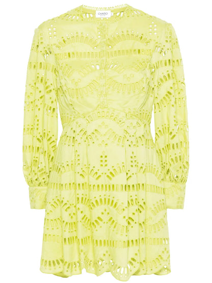 Franca Broderie-Anglaise Mini Dress