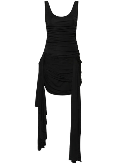 Draped Mini Dress