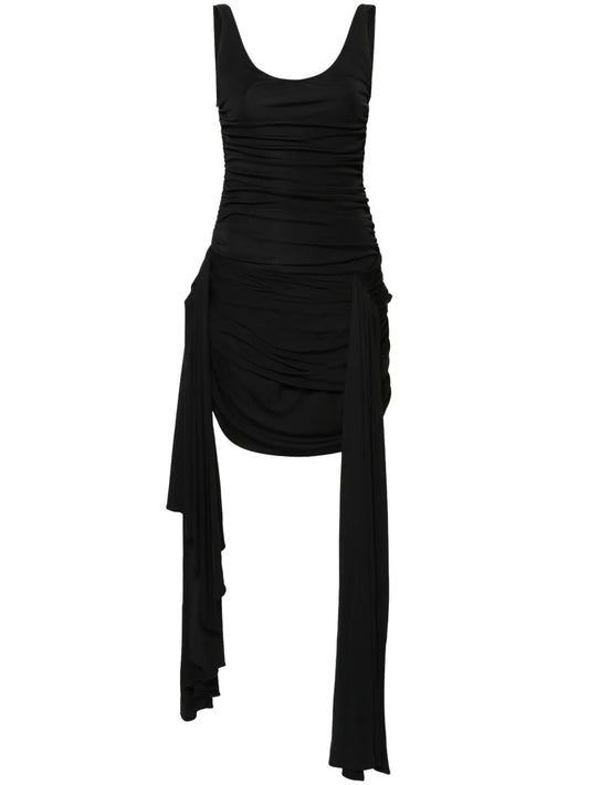 Draped Mini Dress