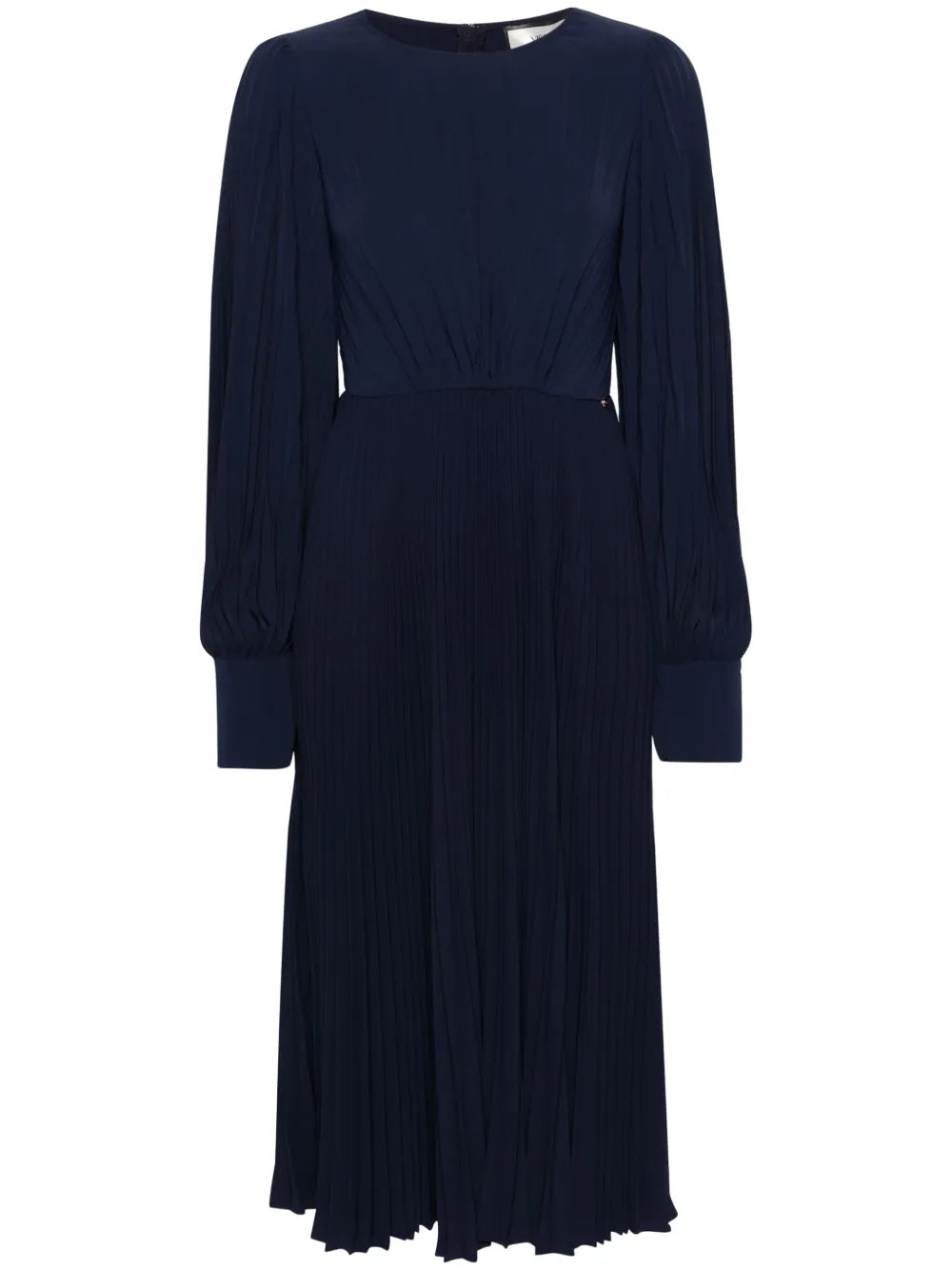 Pleated Midi Dress