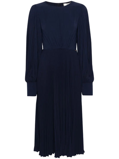 Pleated Midi Dress