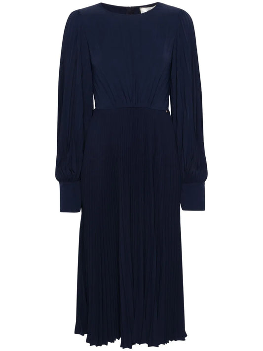 Pleated Midi Dress
