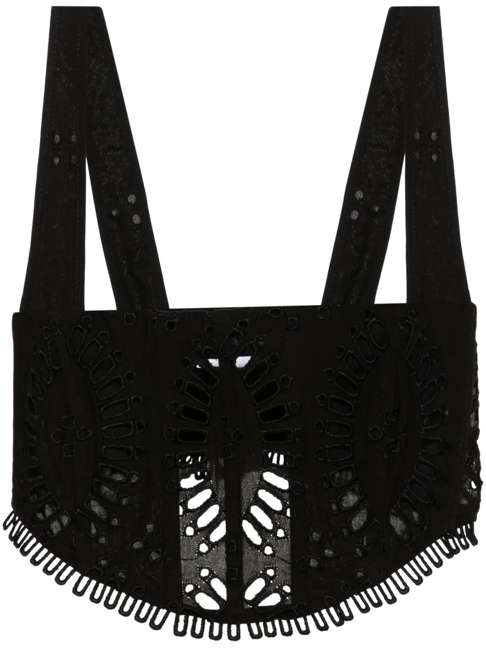 Güik Broderie-Anglaise Crop Top