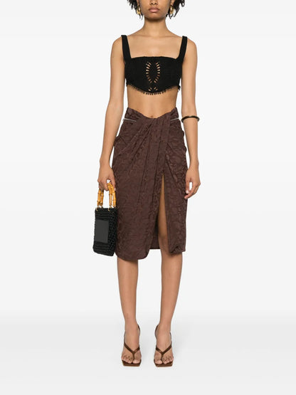 Güik Broderie-Anglaise Crop Top