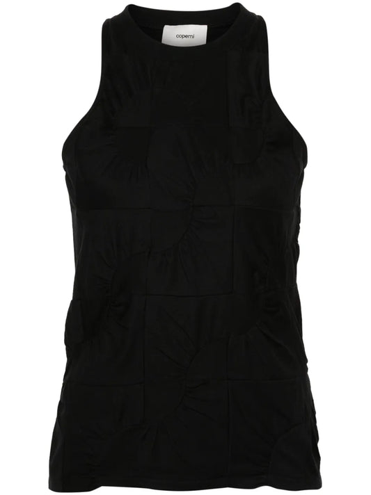 Gathered-Detail Tank Top