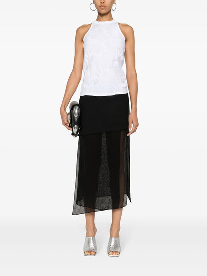 Gathered-Detail Tank Top