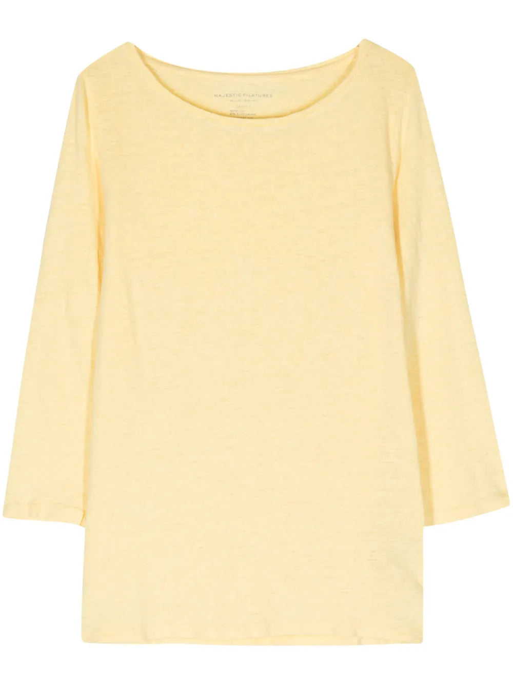 Textured Linen-Blend T-Shirt