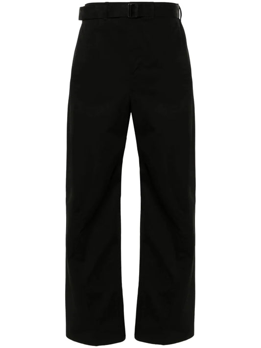 Belted Wide-Leg Trousers