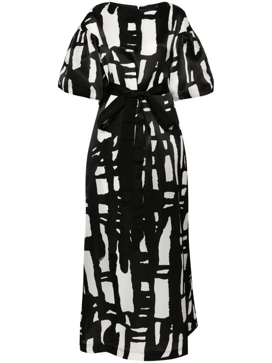 Rubiera Graphic-Print Maxi Dress