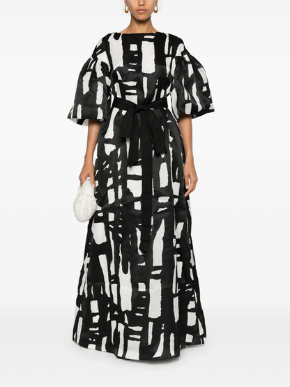 Rubiera Graphic-Print Maxi Dress