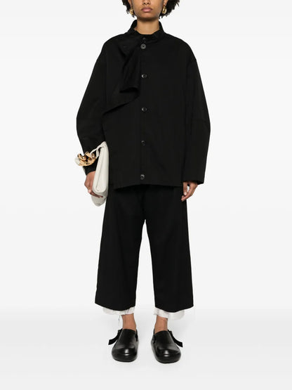 Asymmetric Cotton Jacket
