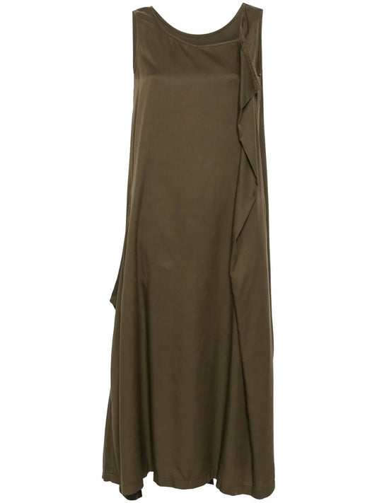 V-Neck Sleeveless Maxi Dress